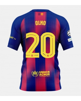 Billige Fotballdrakt Barcelona Dani Olmo #20 Replika Hjemmedrakt 2025-26 Kortermet Billige Fotballdrakt Barcelona Dani Olmo #20 Replika Hjemmedrakt 2025-26 Kortermet